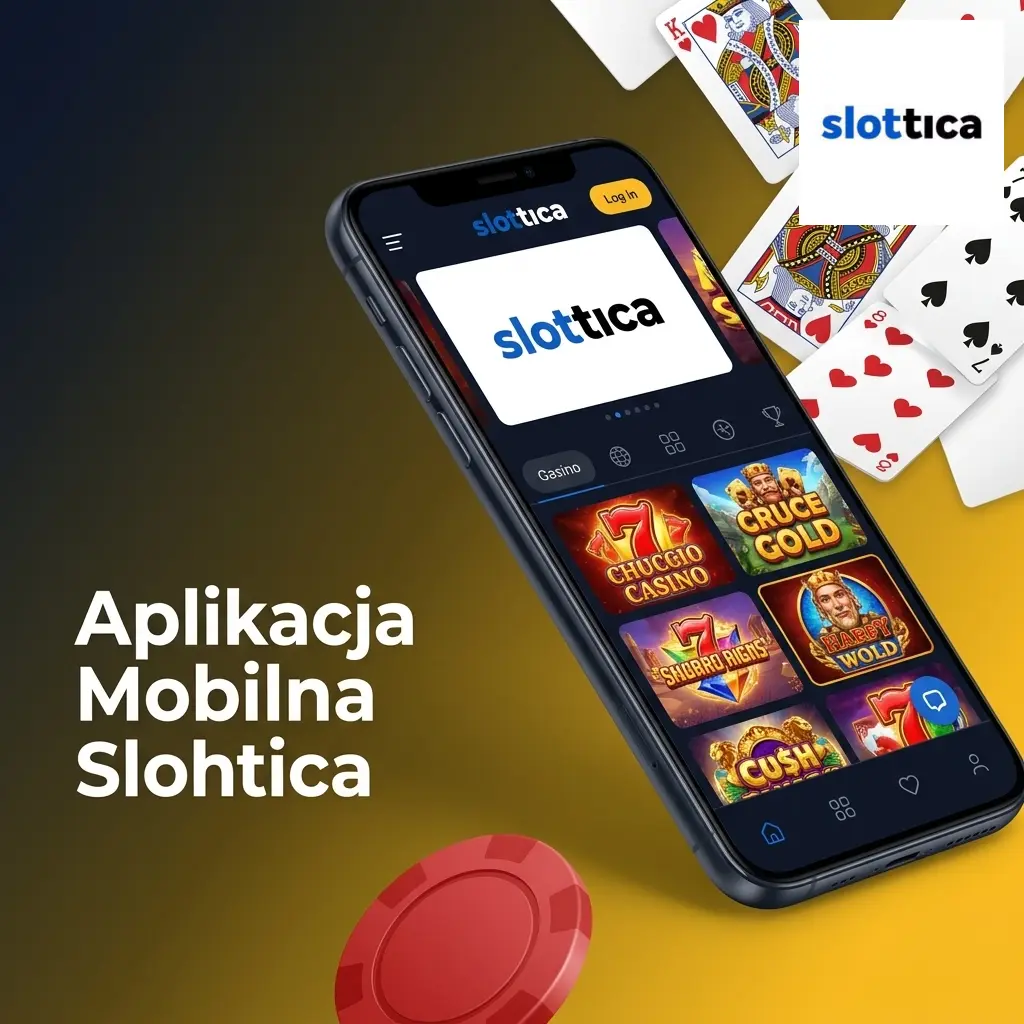 Aplikacja mobilna Slottica na Android i iOS – responsywna wersja przeglądarkowa kasyna