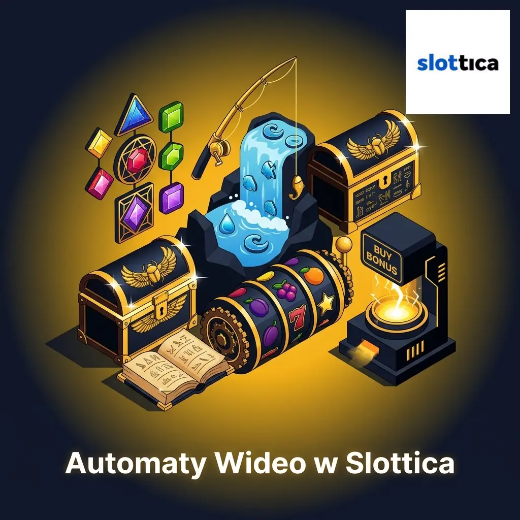 Automaty wideo w Slottica – ponad 3000 gier od Pragmatic Play, NetEnt i Play'n GO z mechanikami Megaways