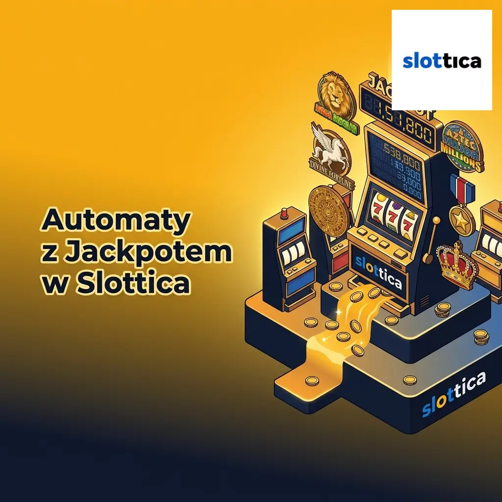 Automaty z jackpotem progresywnym w Slottica – Mega Moolah, Divine Fortune i inne gry z wielkimi nagrodami