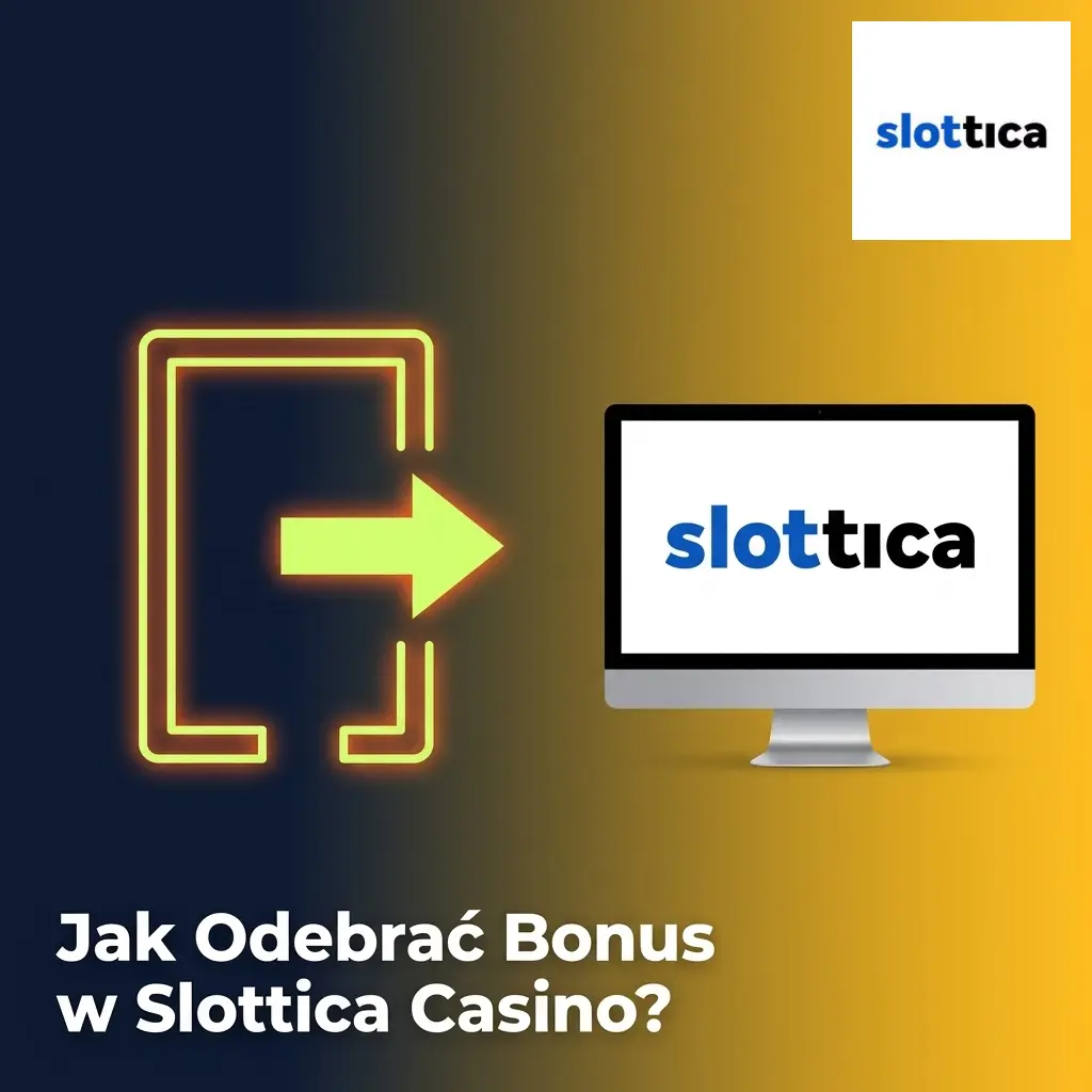 Kroki rejestracji i odbierania bonusu w Slottica Casino z formularzem i metodami płatności