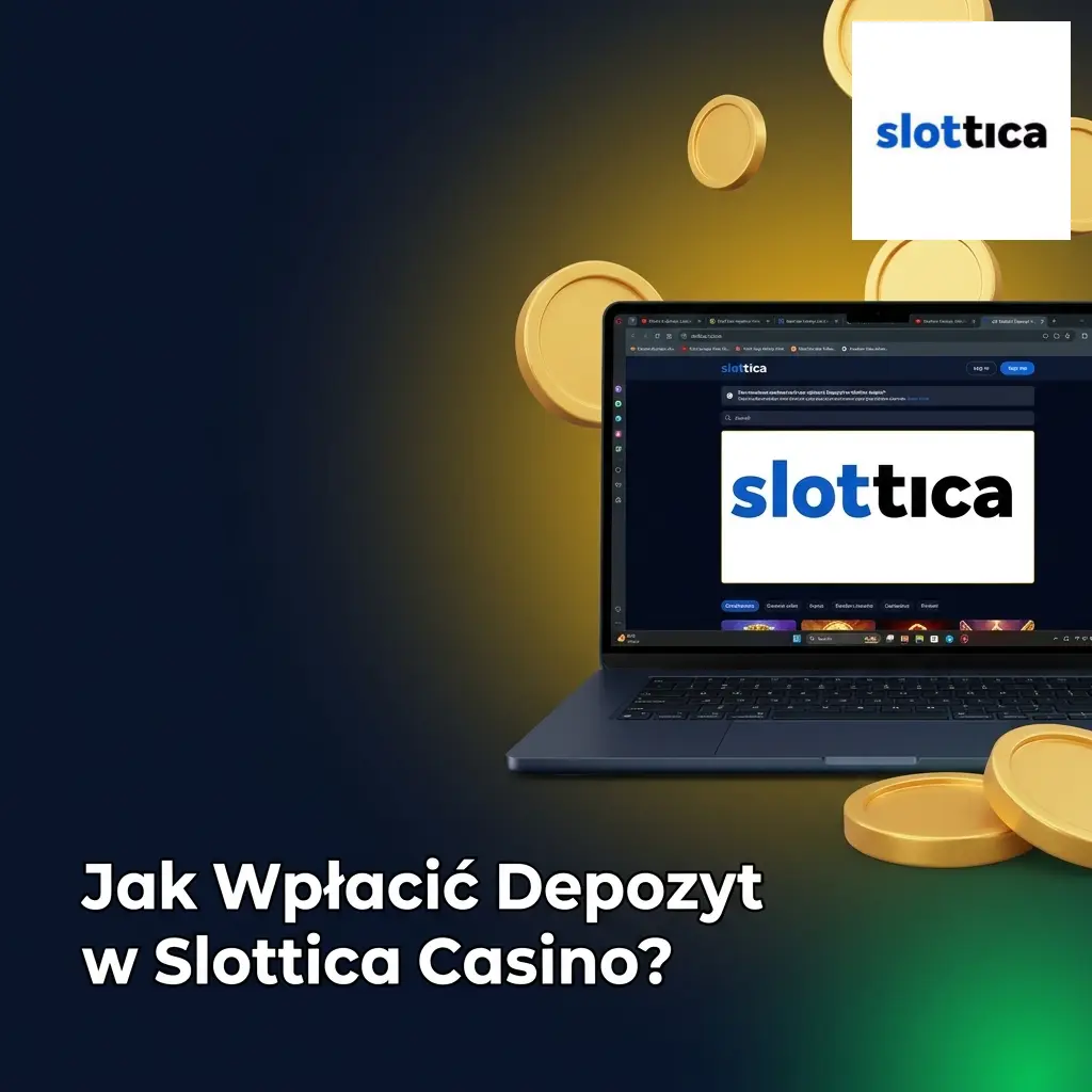 Instrukcja wpłaty depozytu w Slottica Casino – kasa, metody płatności, Blik, Visa