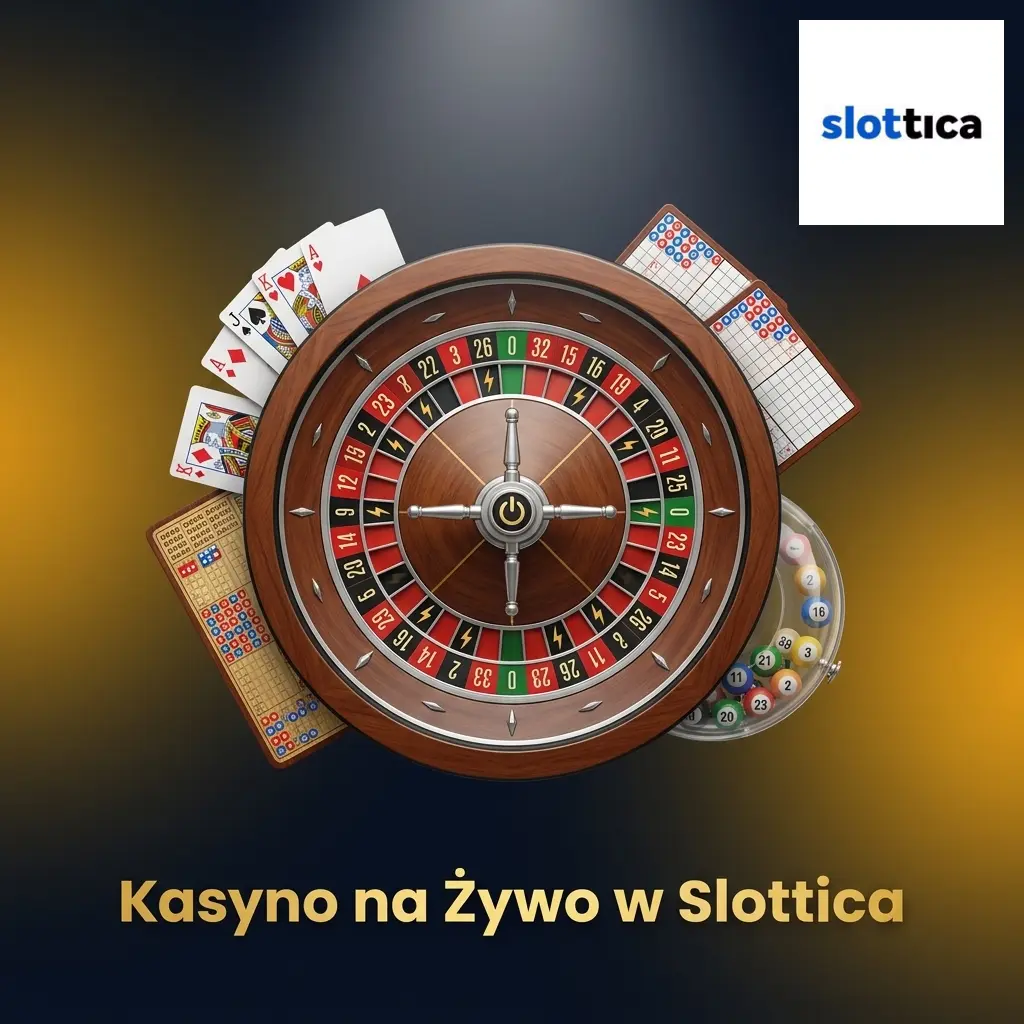 Kasyno na żywo Slottica z krupierami na żywo – ruletka, blackjack i bakarat od Evolution Gaming