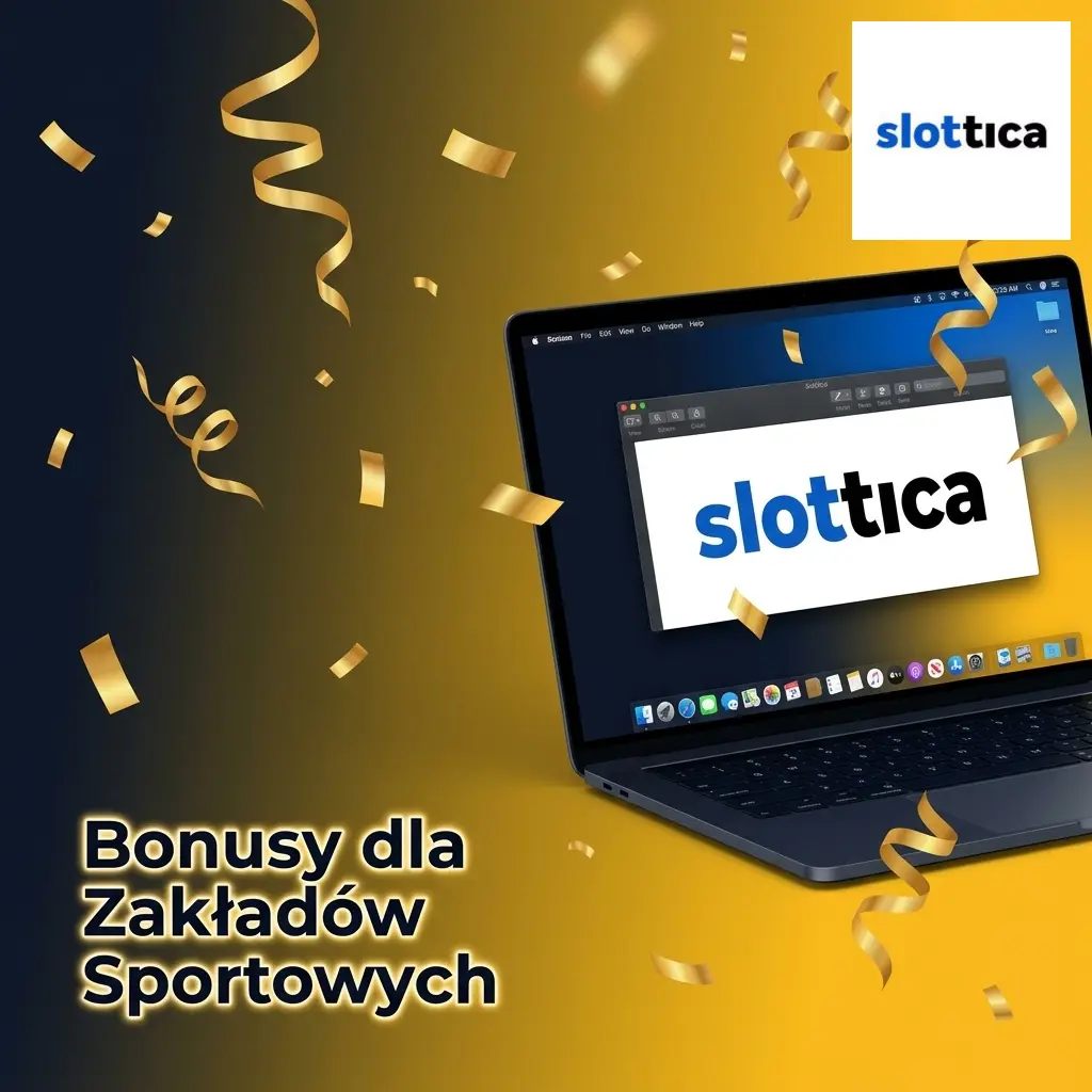Bonusy powitalne Slottica dla zakładów sportowych: 200% za 1. depozyt, free spiny i 100% za 3. depozyt
