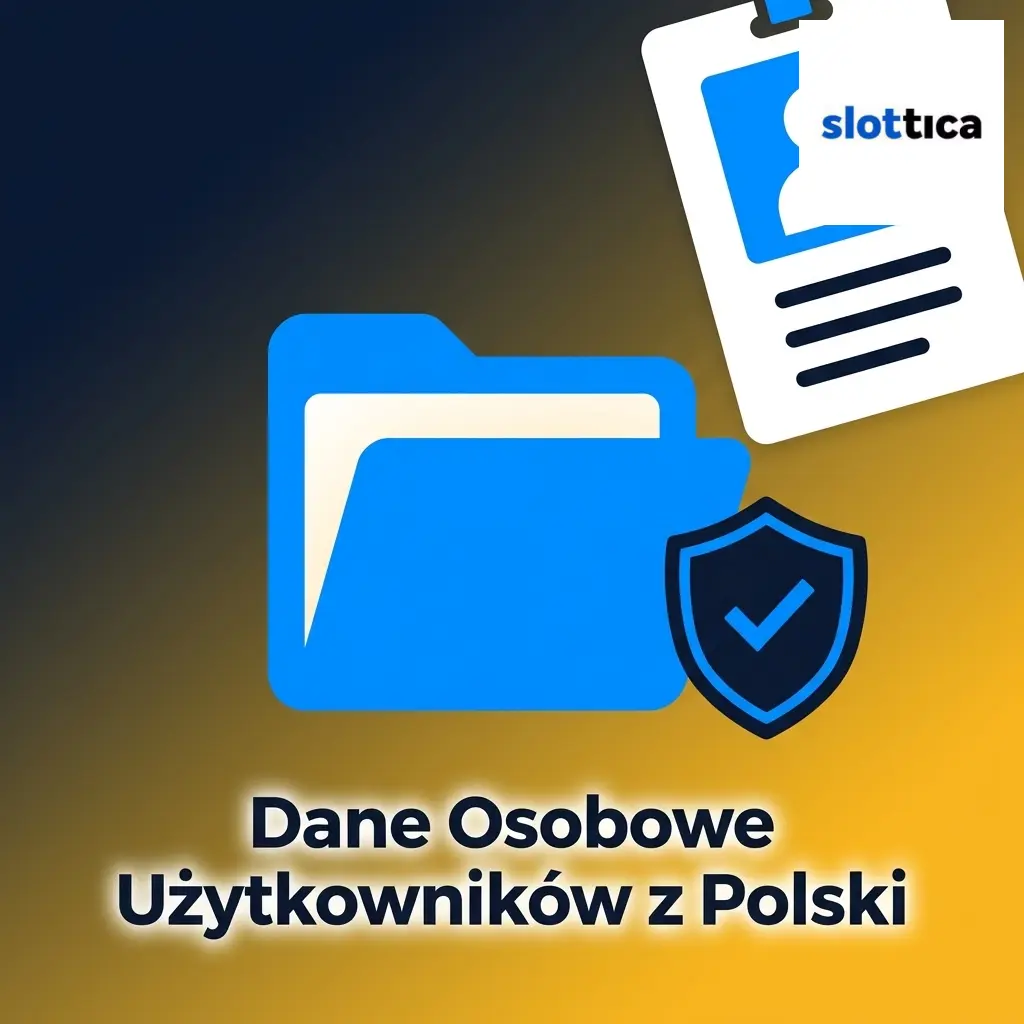 Dane osobowe użytkowników z Polski zbierane przez Slottica: imię, e-mail, telefon, adres IP i historia transakcji.